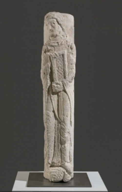 Statue-colonne d'apôtre